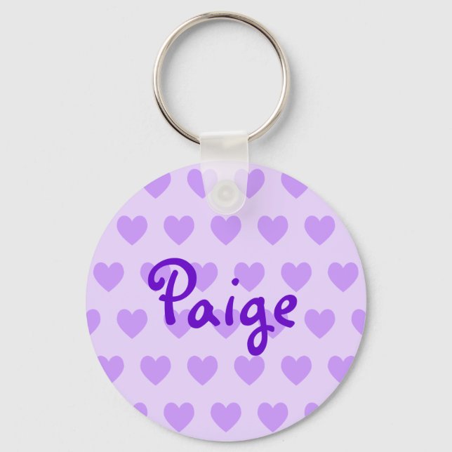 Chaveiro Paige in Purple (Frente)