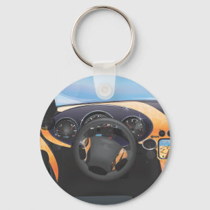 Chaveiro Painel do Carro Esportivo