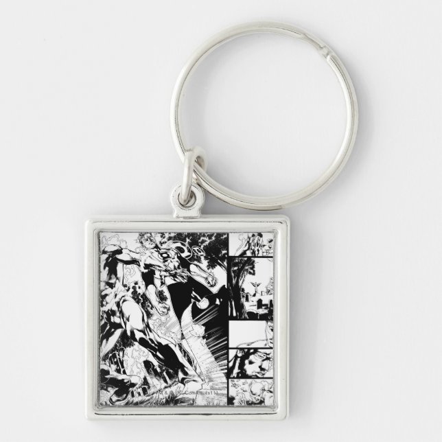 Chaveiro Painel Lanterna Flash e Verde 2 (Frente)