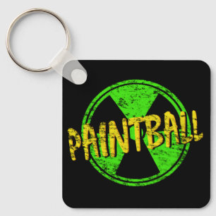 Chaveiro Paintball Radioativo