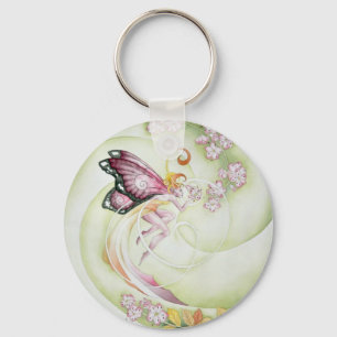 Chaveiro País das fadas da flor de cerejeira