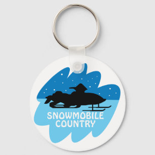 Chaveiro País do Snowmobile