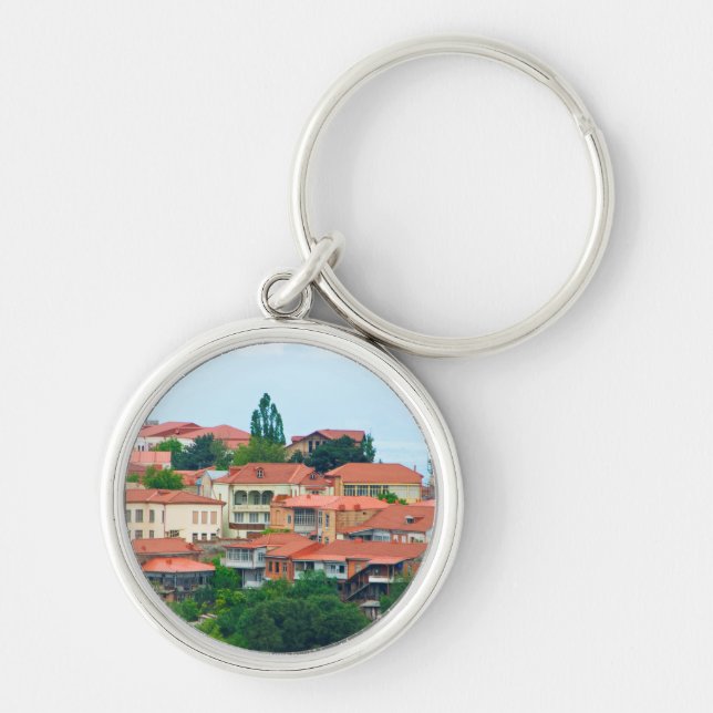 Chaveiro Paisagem da Cidade da Geórgia (Frente)