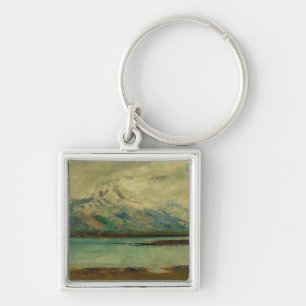 Chaveiro Paisagem da Montanha Tatra por Ladislav Mednyanszk