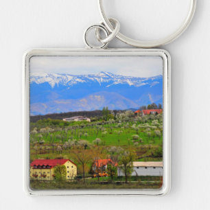 Chaveiro Paisagem das montanhas de Sibiu