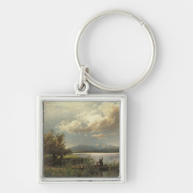 Chaveiro Paisagem de Baviera, 1856 (Frente)