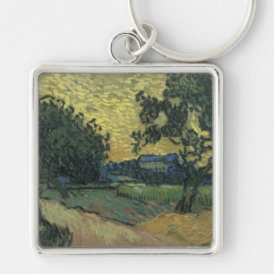 Chaveiro Paisagem de Van Gogh ao Crepúsculo