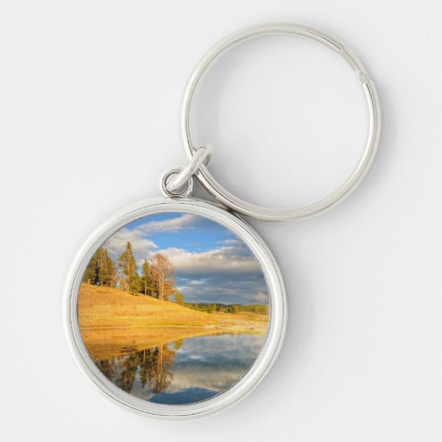 Chaveiro Paisagem de Yellowstone (Frente)