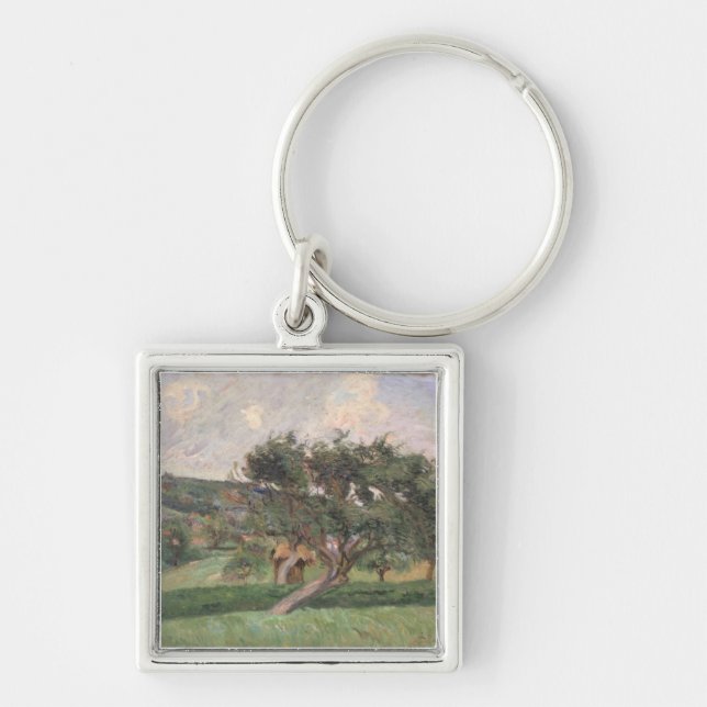 Chaveiro Paisagem em Damiette, c.1890 (óleo em canvas) (Frente)