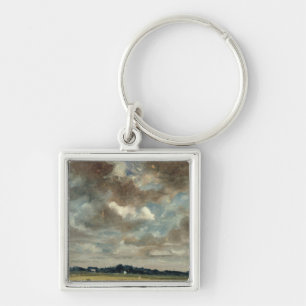 Chaveiro Paisagem extensiva de John Constable com Clo