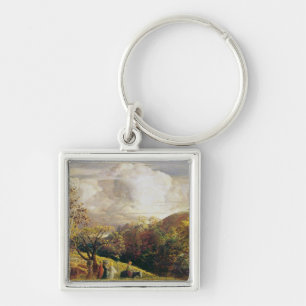 Chaveiro Paisagem, figuras e gado
