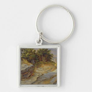 Chaveiro Paisagem italiana da montanha, c.1824