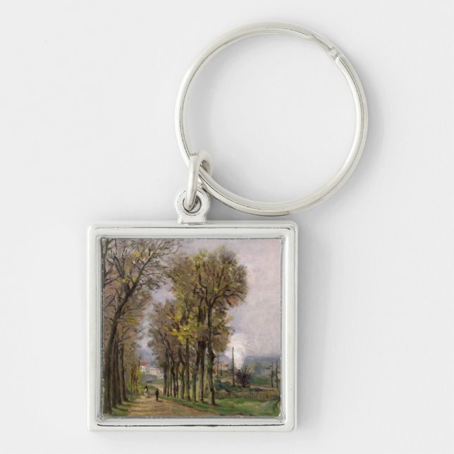 Chaveiro Paisagem no Ile de France, c.1878 (Frente)