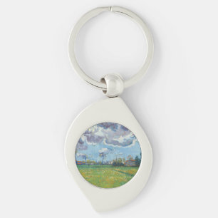 Chaveiro Paisagem sob uma tempestade no céu Vincent Gogh