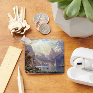 Chaveiro Paisagem Vintage, Lago Tahoe por Albert Bierstadt