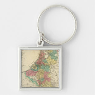 Chaveiro Países Baixos, Mapa do Atlas Beligium