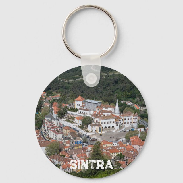 Chaveiro Palácio de Sintra de cima em Sintra, Portugal (Frente)
