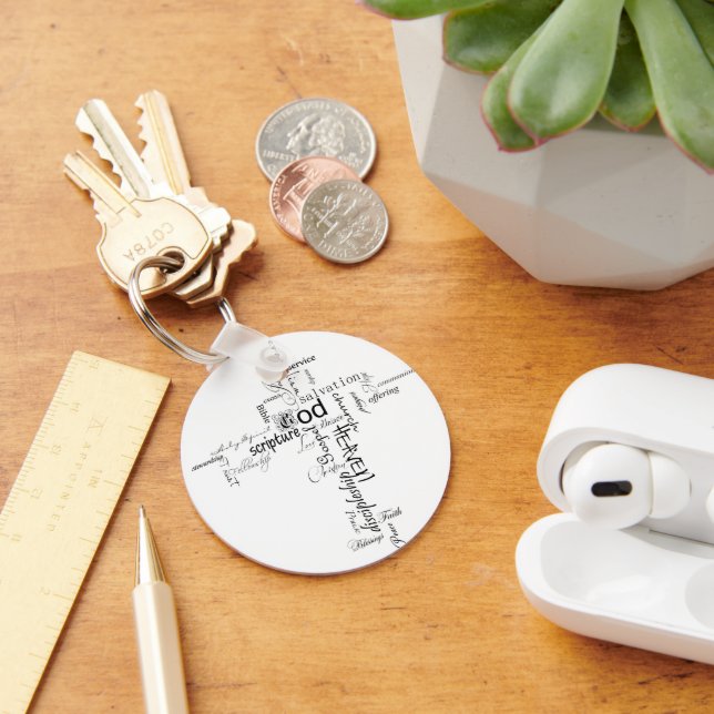 Chaveiro Palavras cristãs (Mesa)