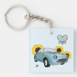 Chaveiro Pale Aqua Figaro key chain