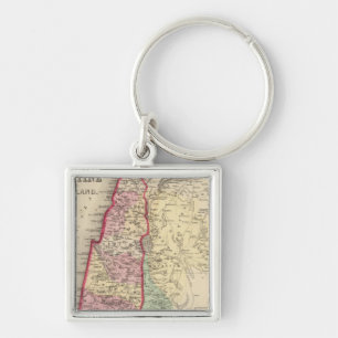 Chaveiro Palestina, Mapa de Jerusalém por Mitchell