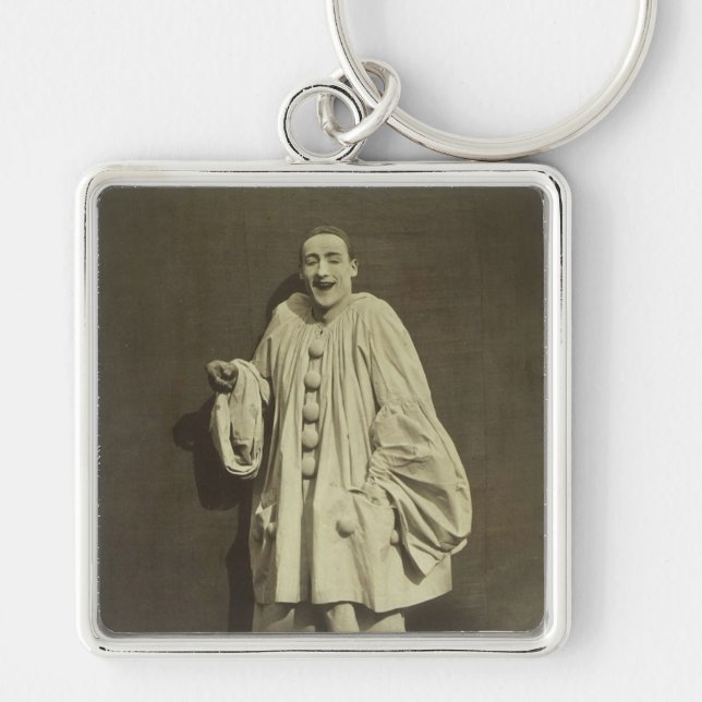 Chaveiro Palhaço Pierrot Vintage (Frente)