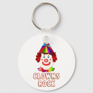 Chaveiro Palhaços Rock