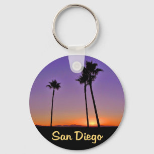 Chaveiro Palm Tree Silhouette Em San Diego