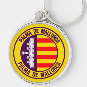Chaveiro Palma de Maiorca Round Emblem