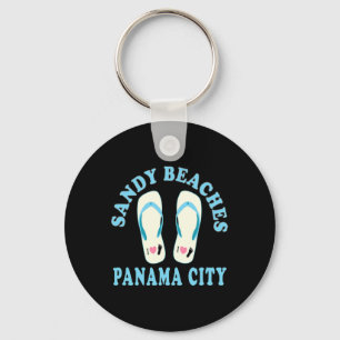 Chaveiro Panamá City Vacation Sandy Beaches I Heart Sacudir