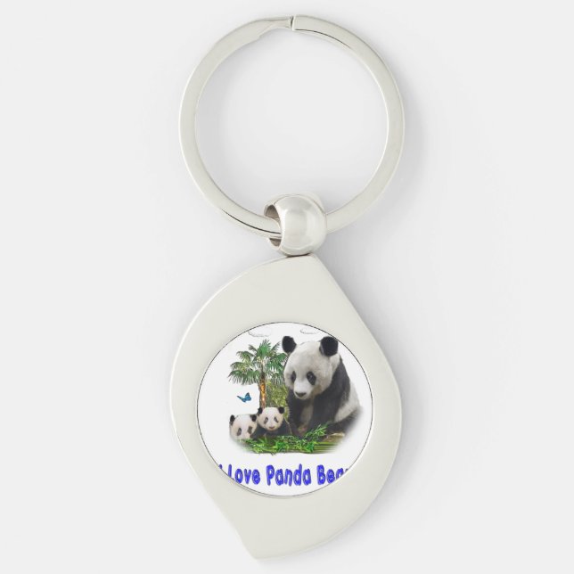 Chaveiro panda beras (Frente)