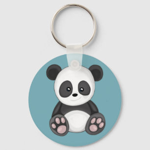 Chaveiro Panda bonito