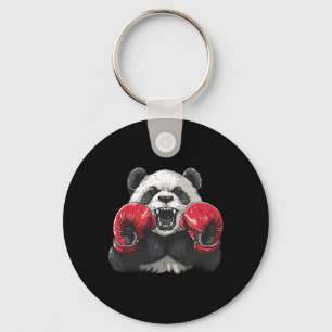 Chaveiro Panda Boxeador Com Luvas de Boxe Kickboxing Engraç