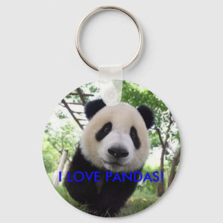 Chaveiro panda chaveiro, EU AMO PANDAS!