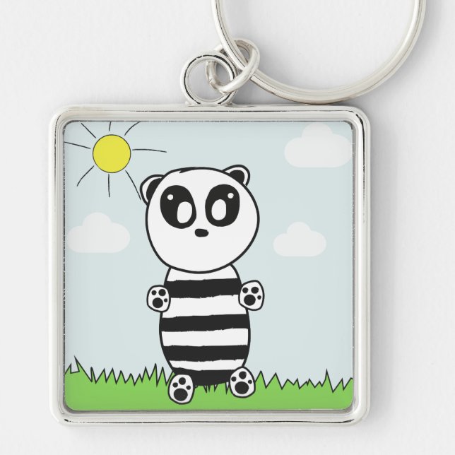 Chaveiro Panda Crianças (Frente)