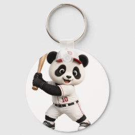 Chaveiro Panda de beisebol 
