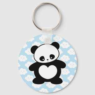 Chaveiro Panda de Kawaii