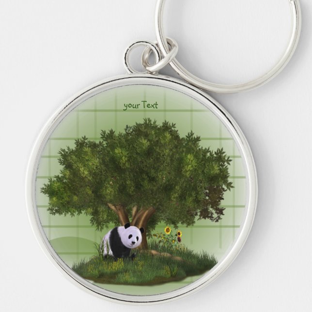 Chaveiro Panda fofa (Frente)