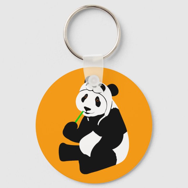 Chaveiro Panda Hat (Frente)