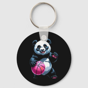 Chaveiro Panda Hoops - Jogador de Basquete Bonito