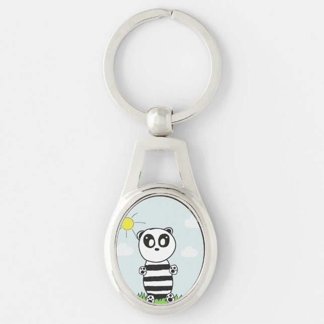 Chaveiro Panda Kids   (Frente)