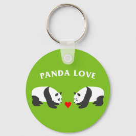 Chaveiro Panda Love (Verde)