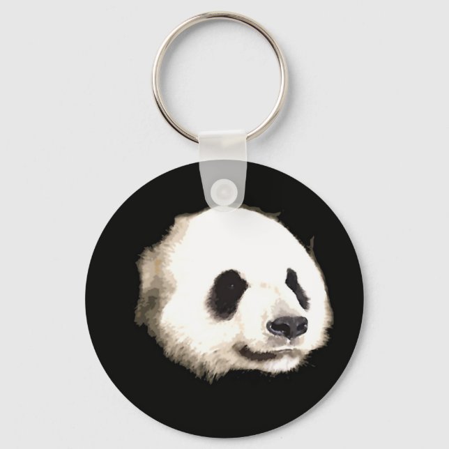 Chaveiro Panda Pop Art (Frente)