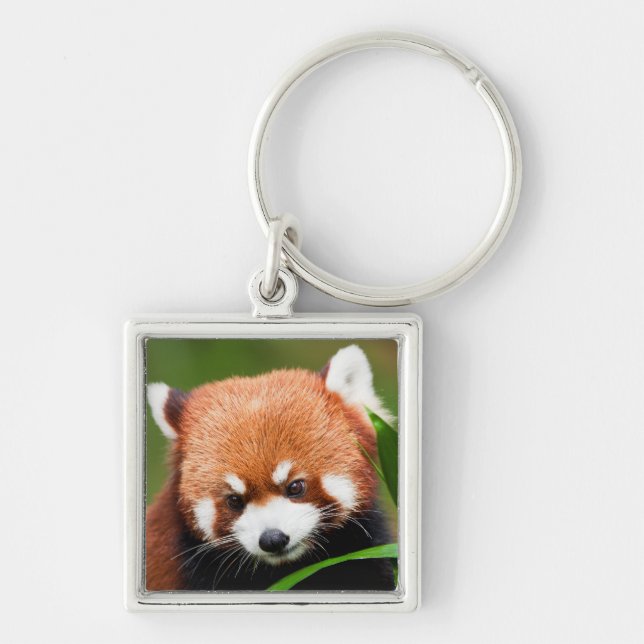 Chaveiro Panda Vermelho Fofo (Frente)