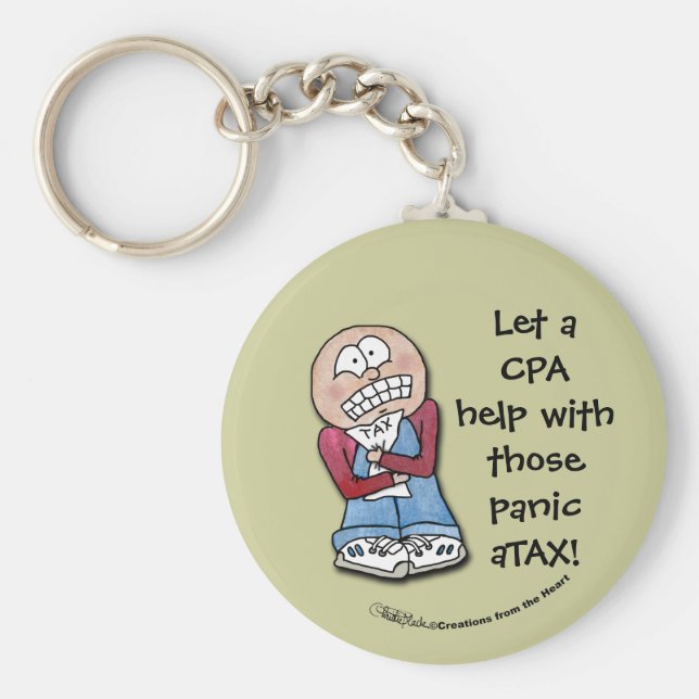 Chaveiro Pânico TAX! (Frente)
