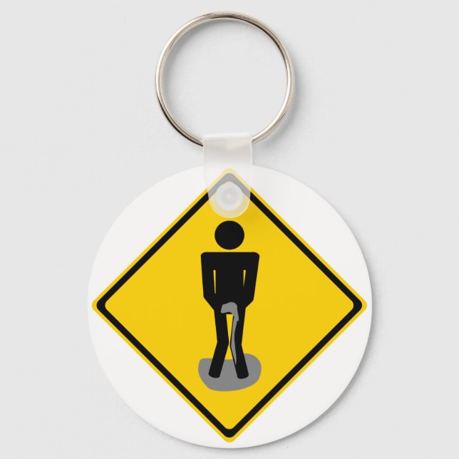 Chaveiro Pants Road Sign (Frente)