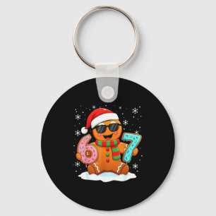 Chaveiro Pão de Mel Six Seven Bruh Meme Divertido de Natal