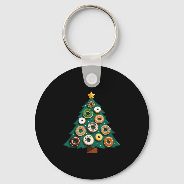 Chaveiro Pão de Natal da manhã e padaria Uni (Frente)