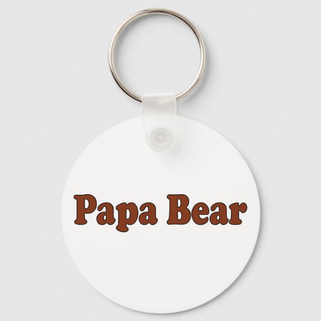Chaveiro Papa Bear (Frente)