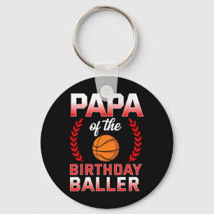 Chaveiro Papá Do Bysketbyll Bday Celebrati