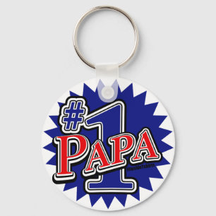 Chaveiro Papá do número 1